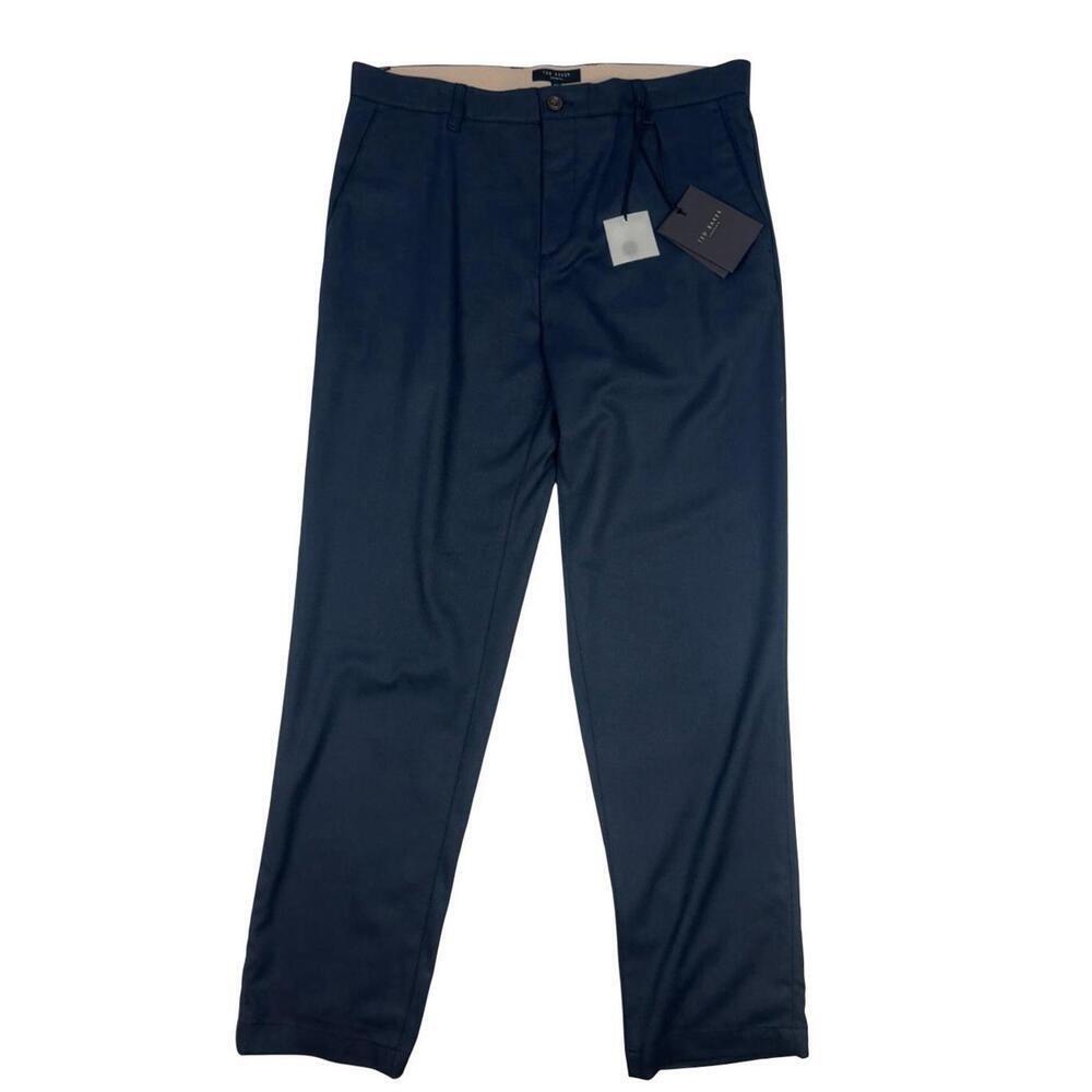 Ted Baker Juliien Trousers Navy Size 32 R | 31 L *Measures 34